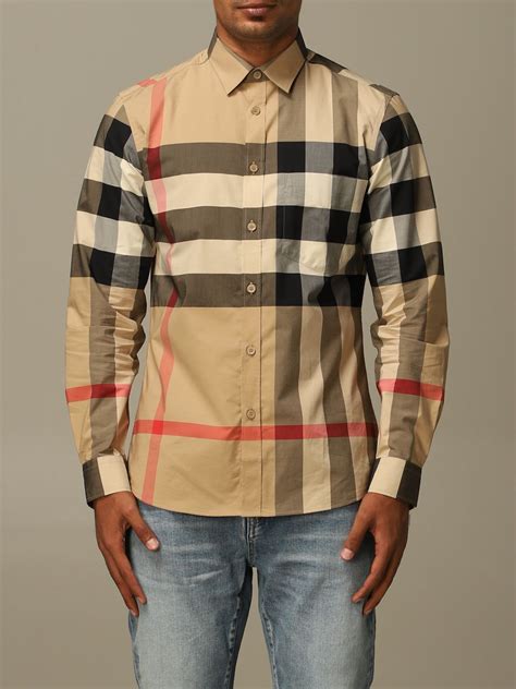 burberry shirt mens small|designer shirt burberry for men.